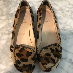 Christian Louboutin Calf Flats